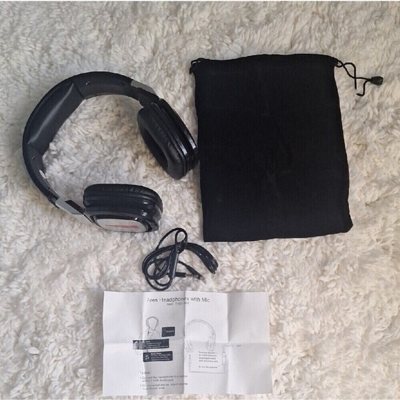 Ares Other - Coca-Cola Ares Foldable Black Headphones with Mic